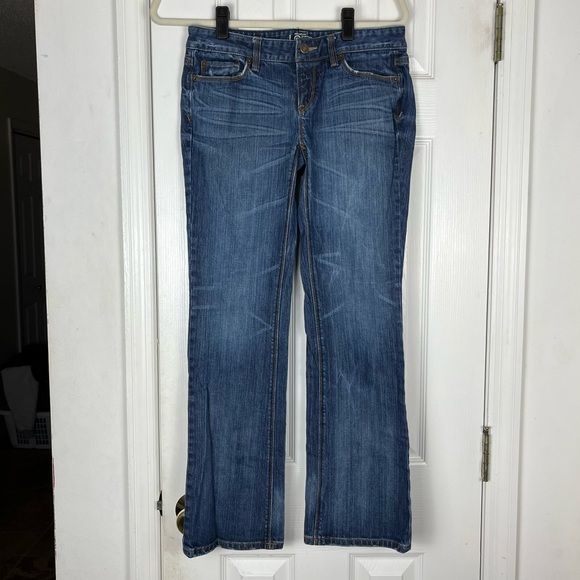 Ann Taylor Loft Petite Original Boot Cut Denim Jeans - Picture 1 of 8